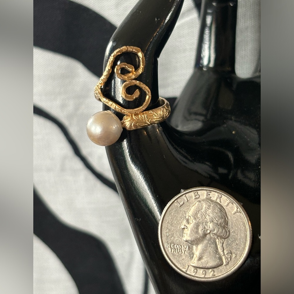 99. Southsea Pearl Heirloom Ring